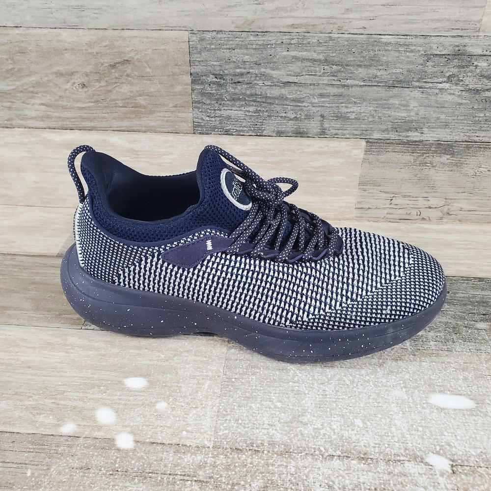 Snibbs Orbit Work Shoes Womens Size 7.5 Blueberry Jam Running‎ Lace-Up Sneaker